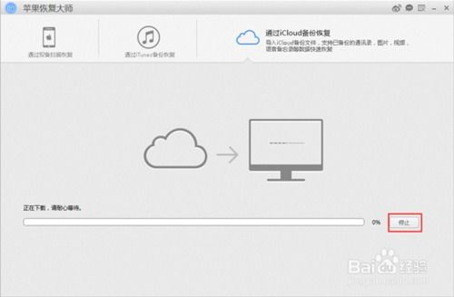 恢复iCloud备份 3