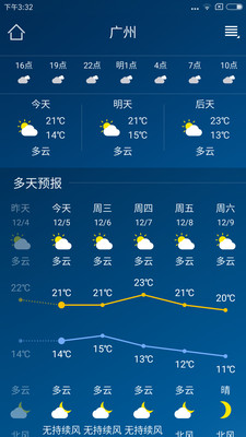 本地天气预报APP 截图3