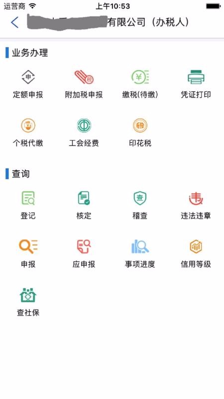 网上税务局 截图3