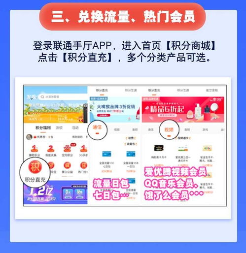 如何使用联通积分兑换流量 4