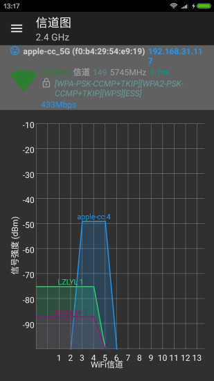 wifi分析仪最新版 截图1