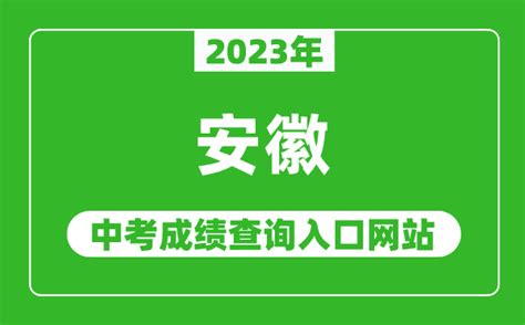 揭秘！安徽2020年中考成绩查询全攻略 2