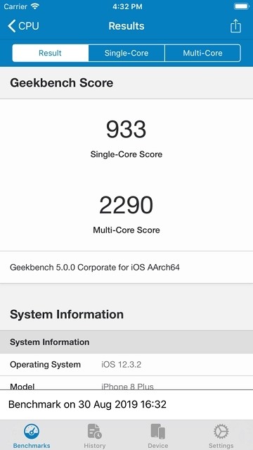 Geekbench 5 1