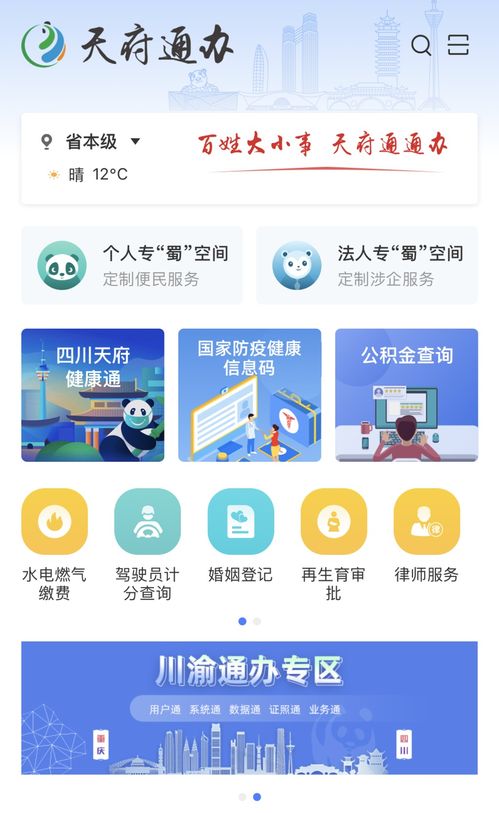 天府通办APP：轻松查询道路运输从业资格证的秘籍 3