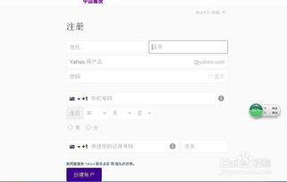 轻松学会！如何注册雅虎Yahoo.com邮箱 3