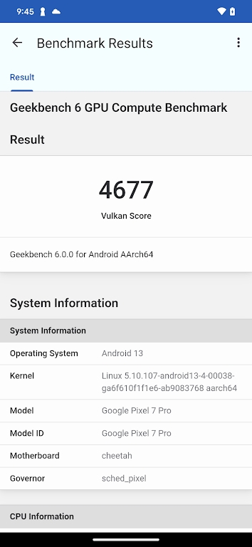 geekbench6跑分软件安卓版 截图1