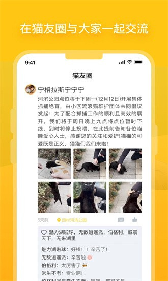 哈啰街猫手机版 截图1