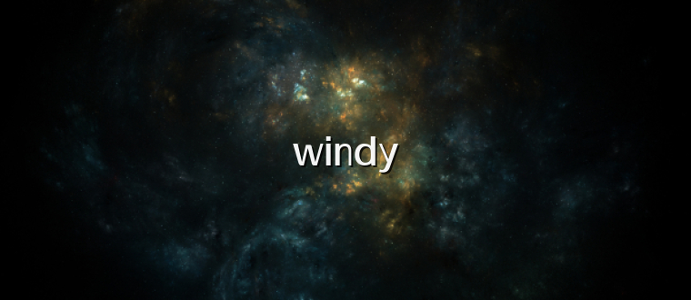 windy