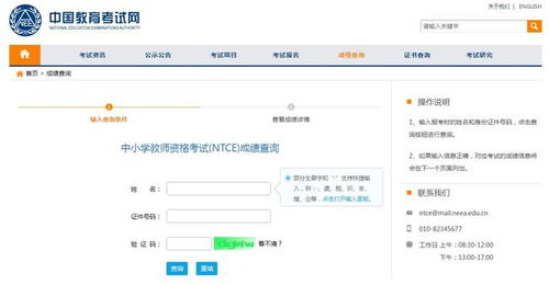 揭秘！中小学教师资格考试(NTCE)成绩查询快车道 1
