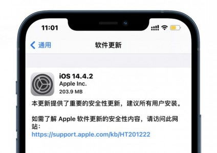 轻松学会！苹果iOS14.4.2更新步骤详解 2