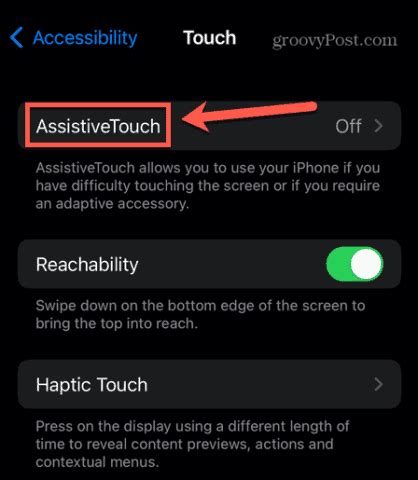 轻松解锁新境界：如何启用AssistiveTouch辅助触控功能 5