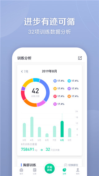 健身笔记app 截图2