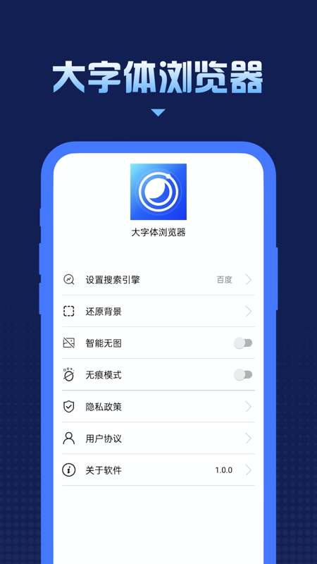 大字体浏览器app 截图2