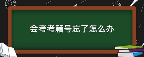 如何查询遗忘的学考考籍号 1