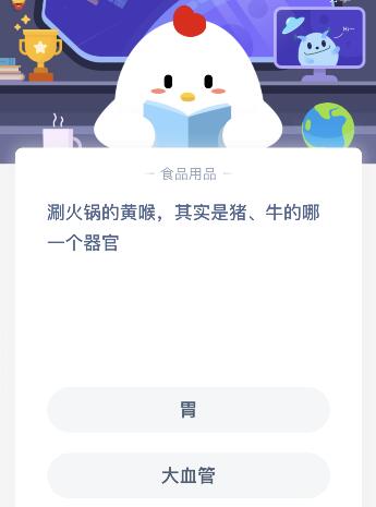 揭秘！月26日答案揭晓：涮火锅必备的黄喉，究竟源自猪还是牛的哪个神秘部位？ 3