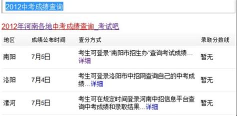 中考成绩网上查询全攻略 1