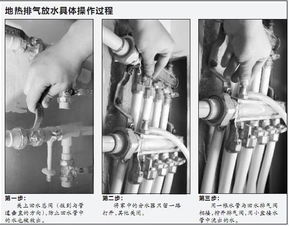 地暖如何正确进行排气放水操作，详细图解 2