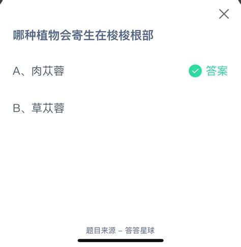 揭秘蚂蚁庄园：哪种神奇植物会寄生在梭梭根部？ 2