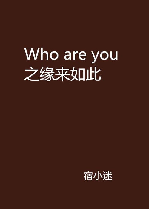 揭秘：“Who You Are”与“Who Are You”背后的深层含义差异 2