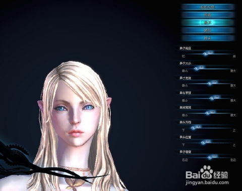 TERA 精灵族定制美貌：[3]性感林志玲风捏脸数据 3