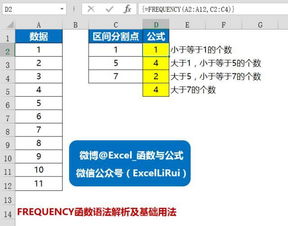 Excel高手必备：轻松掌握Frequency函数的使用方法！ 2