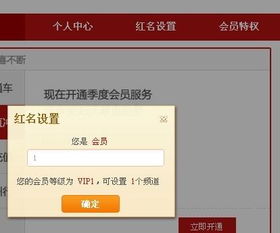 揭秘：如何让YY会员名称闪耀红色光芒 3
