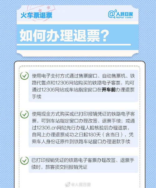 2021火车退票手续费大调整，你必须知道的新规则！ 2