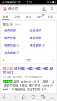 娜字可组成的词语有哪些 3