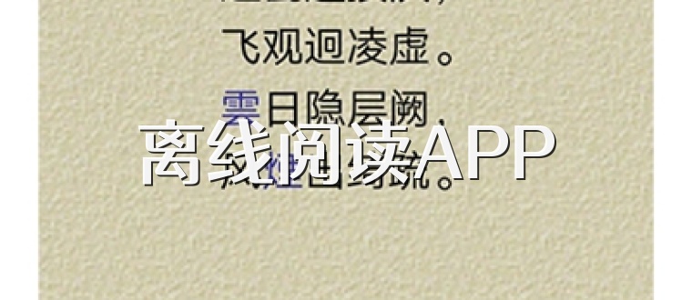 离线阅读APP