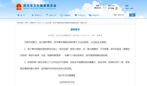 武汉核酸检测结果查询方法是什么？ 3
