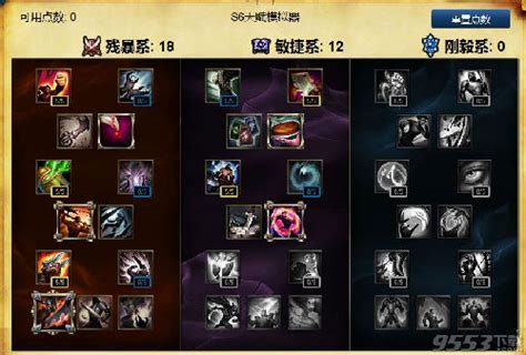 S6赛季LOL全位置通用天赋加点秘籍 4