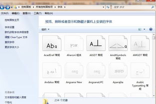 电脑中的字体文件通常存放在哪里？ 3