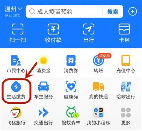 支付宝怎么进行燃气费缴费充值？ 3