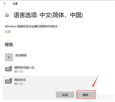 轻松掌握！在Win10电脑上删除输入法的简单步骤 2