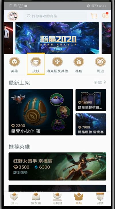 如何在掌上联盟轻松查看已获得的炫彩皮肤？ 4