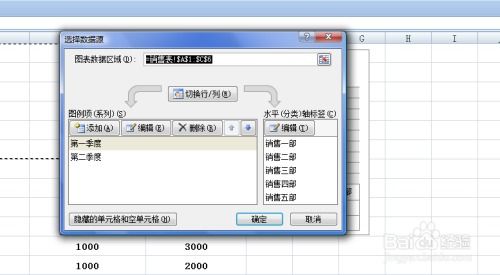 如何交换Excel图表中的横纵坐标轴 2