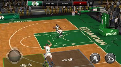 如何在iPhone上的NBA 2K13游戏中执行空中接力 4