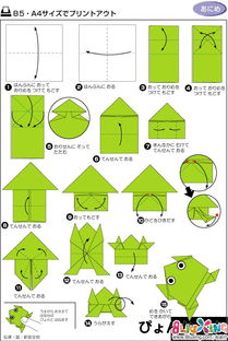 轻松学会！折叠纸青蛙的详细步骤 3