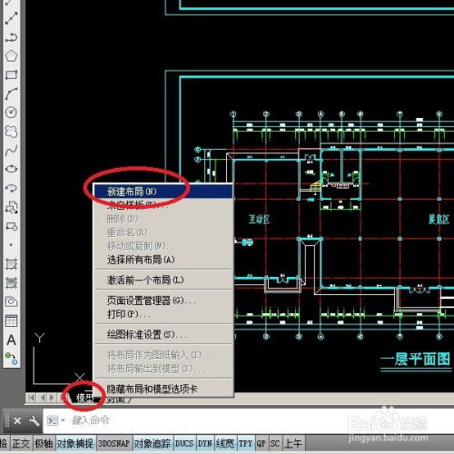 CAD布局空间打印设置指南 1