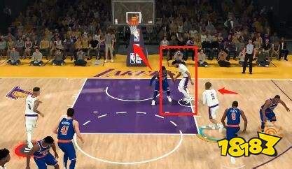 如何在iPhone上的NBA 2K13游戏中执行空中接力 3