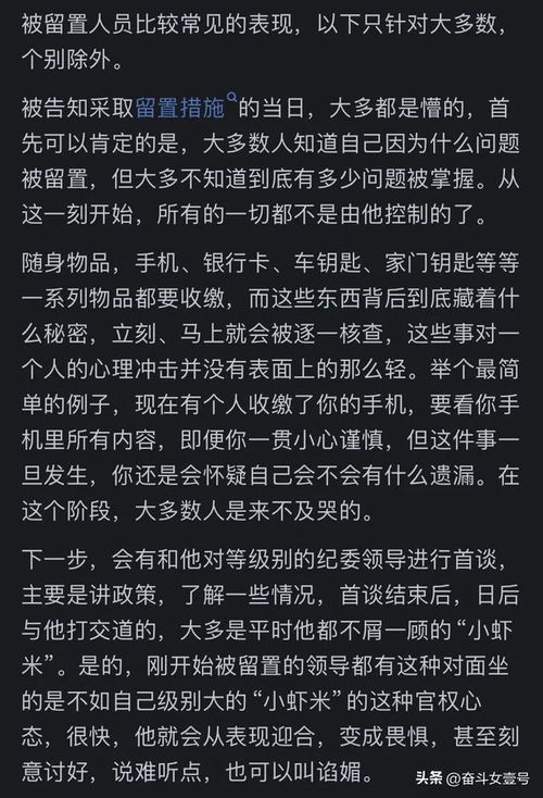 领导干部留置的含义 4