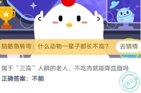 老人听力下降的主要原因：蚂蚁庄园解析 3