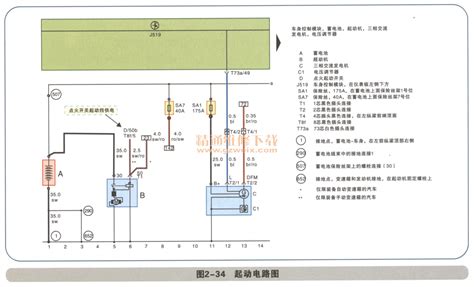 大众轿车电路图中部件J18的含义 4