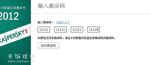 2012版卡巴斯基激活方法：使用KEY进行激活 2