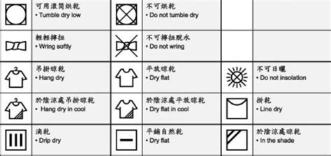 如何解读衣物上的洗涤标志含义 4