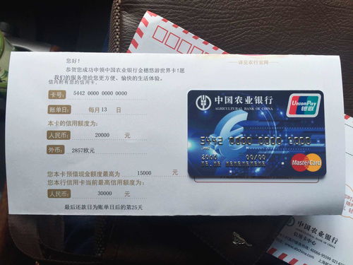 农行金穗贷记卡到期续办指南 3