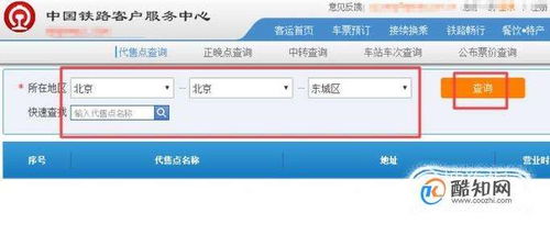 轻松查找附近火车票代售点的方法 1