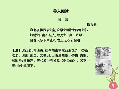 《始得西山宴游记》精彩译文赏析 4