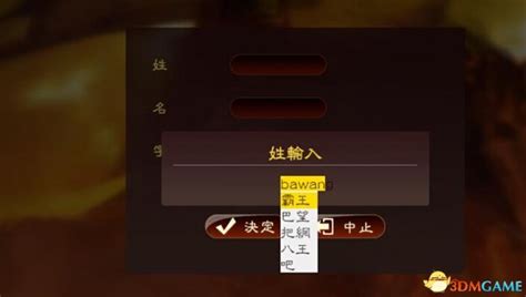 《三国志13》：轻松掌握中文输入技巧！ 3