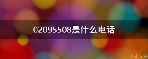 解析：02195512电话号码的用途 2